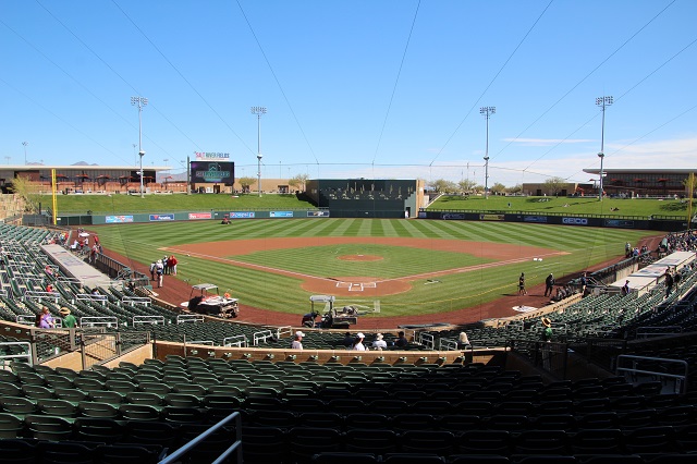 are dogs allowed at salt river fields