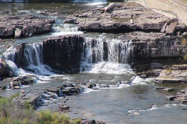 The Great Falls on the Missouri River- Great Falls, Montana