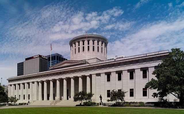 Ohio State House in Columbus – The Buckeye State
