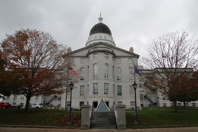 Maine State House in Augusta – The Pine Tree State