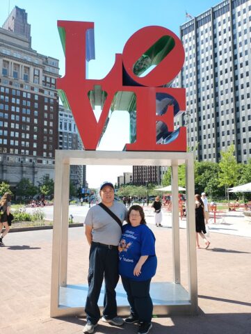 48 hours in Philadelphia - Love Park